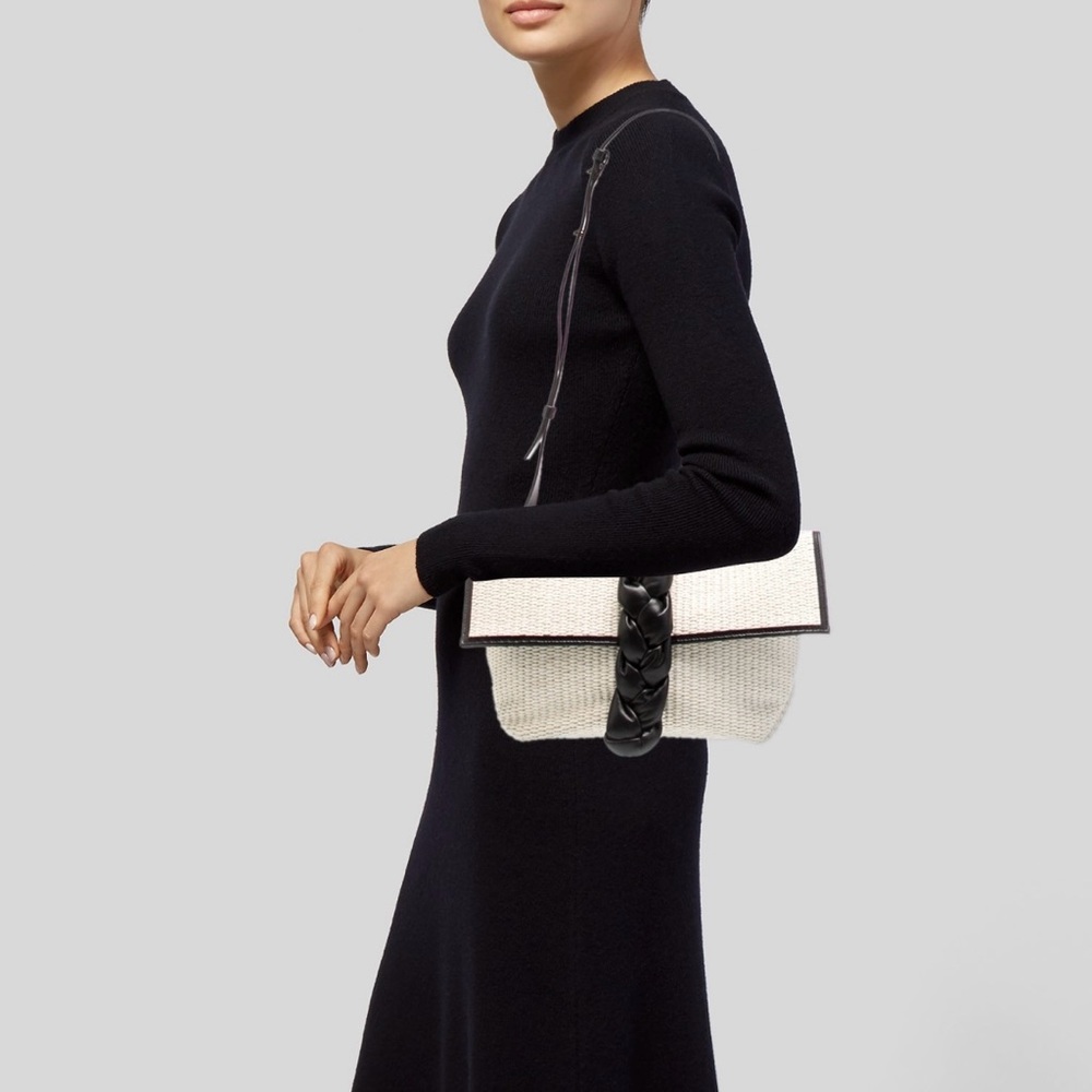 DeMellier Raffia Shoulder Bag - Picture 3 of 6